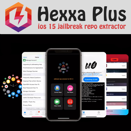 ios 15 jailbreak repo extractor Hexxa Plus