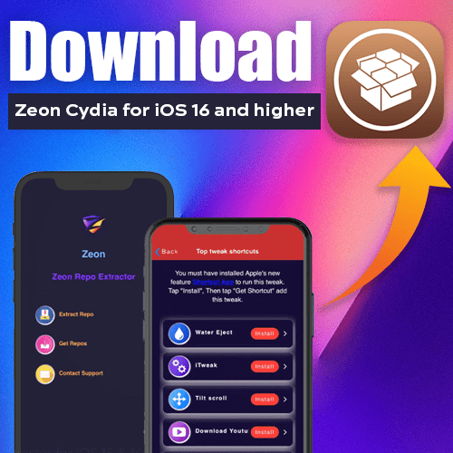 Download Zeon Cydia for iOS 16 and higher