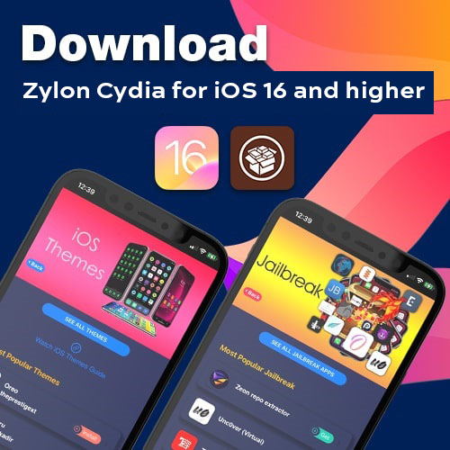 Download Zylon Cydia for iOS 16 and higher 