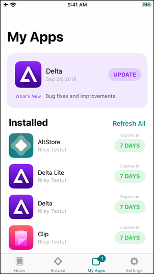 AltStore altstore