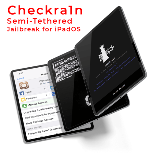 CheckRa1n Semi Tethered Jailbreak for iPad