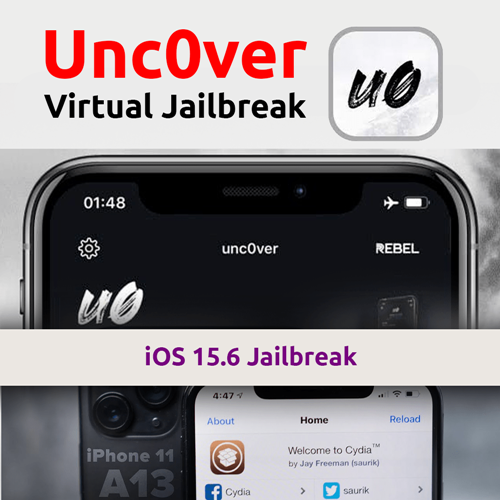 Unc0ver virtual jailbreak for iOS 15.6