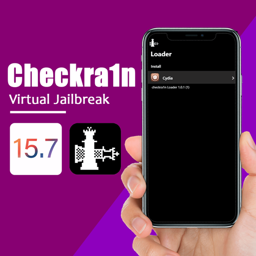Checkra1n virtual iOS 15.7 jailbreak