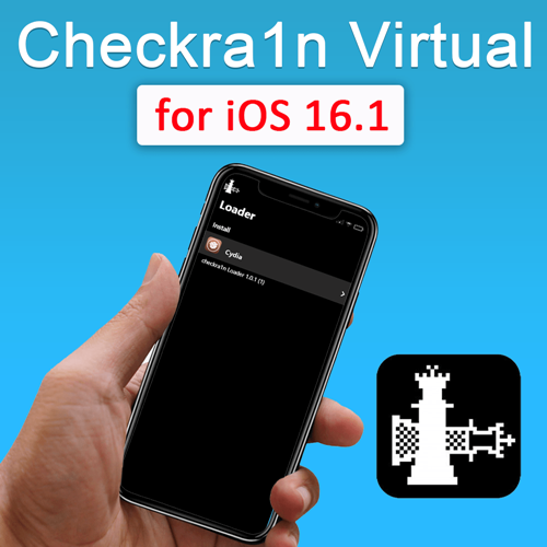 Checkra1n iOS 16.1 virtual jailbreak