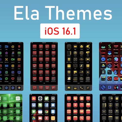 Ela Themes for iOS 16.1