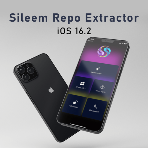 Sileem iOS 16.2 Jailbreak repo extractor