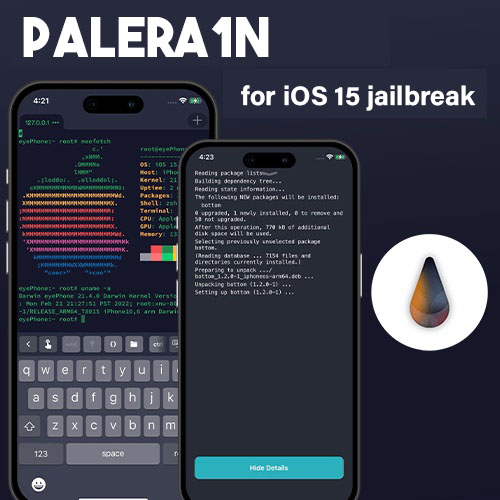 palera1n ios 15 jailbreak