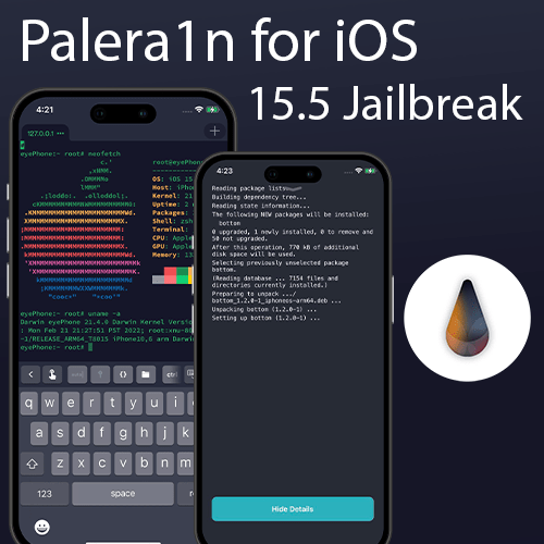 Palera1n for iOS 15.5 Jailbreak
