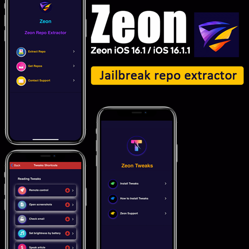 zeon 16.1 / iOS 16.1.1