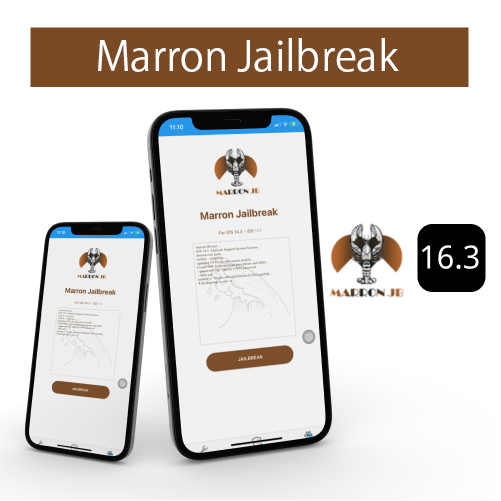 virtual Marron iOS 16.3 Jailbreak
