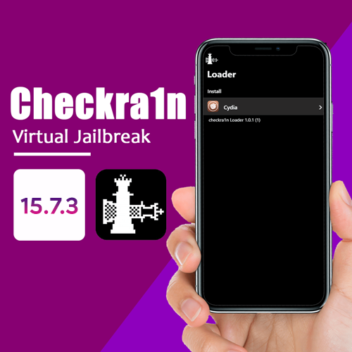 Checkra1n virtual iOS 15.7.3 jailbreak