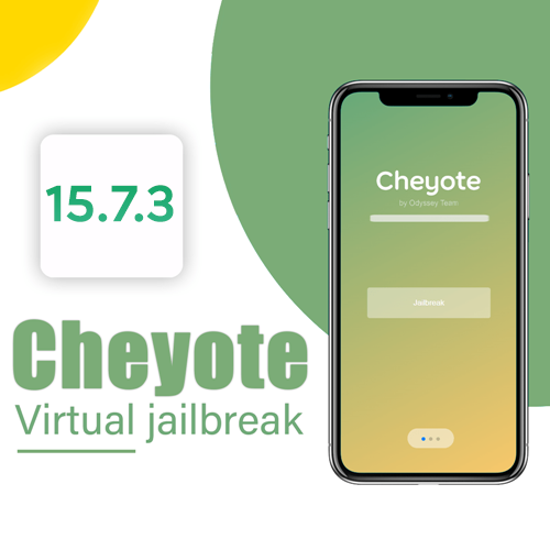 Cheyote virtual iOS 15.7.3 jailbreak