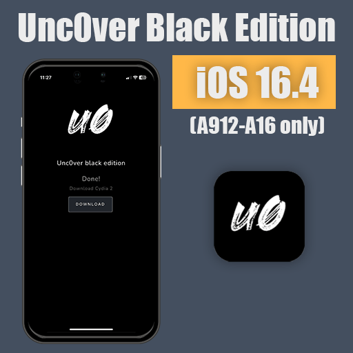 Unc0ver Black edition for iOS 16.4