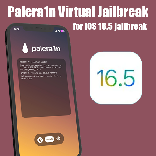 Palera1n iOS 16.5 Jailbreak 