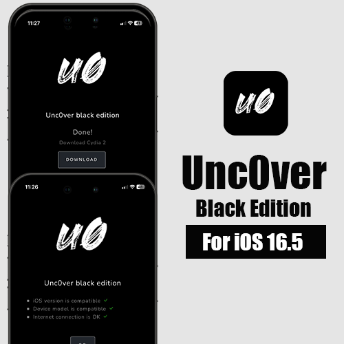 Unc0ver Black Edition for iOS 16.5