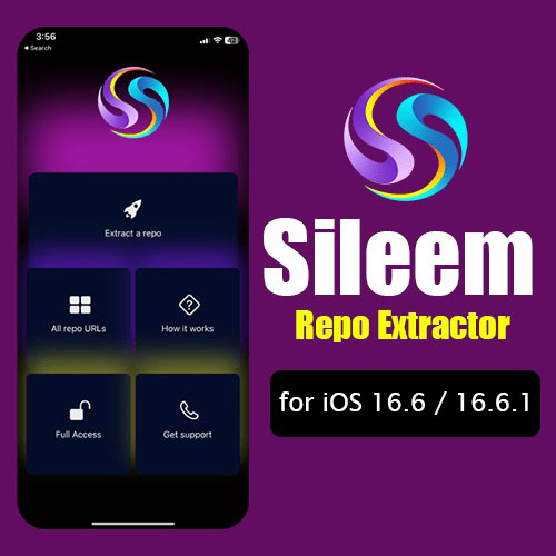 Sileem Repo extractor for iOS 16.6 / 16.6.1