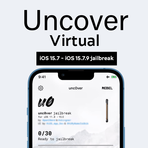 Unc0ver virtual iOS 15.7 - iOS 15.7.9 jailbreak
