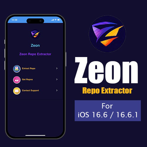 Zeon Repo extractor for iOS 16.6 / 16.6.1
