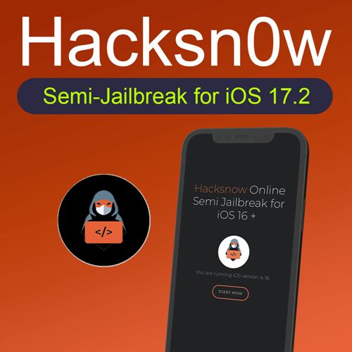 Hacksn0w Semi-Jailbreak for iOS 17.2
