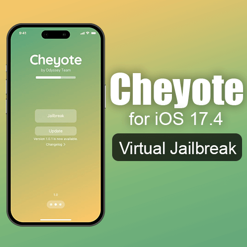 Cheyote iOS 17.4 virtual jailbreak