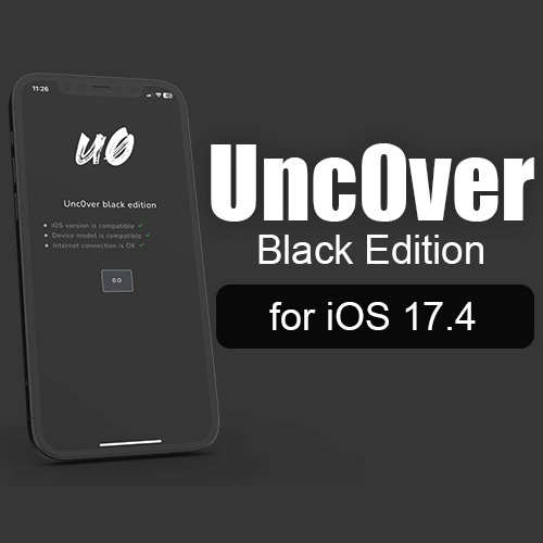 Unc0ver black edition for iOS 17.4
