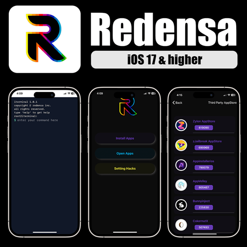 redensa for iOS 17 & higher