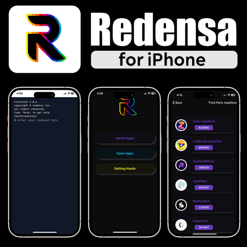 Redensa jailbreak for iOS 17