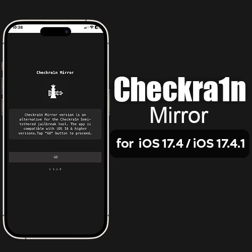 Checkra1n Mirror for  iOS 17.4 / iOS 17.4.1