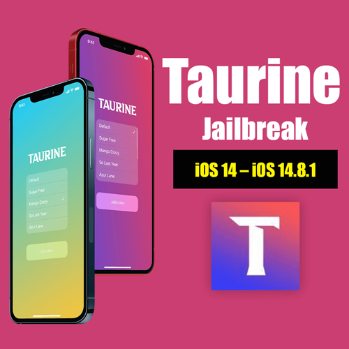 Taurine jailbreak for iOS 14