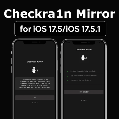 Checkra1n Mirror for iOS 17.5 & iOS 17.5.1