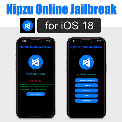  Nipzu Online Jailbreak for iOS 18