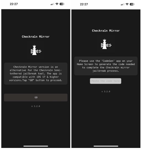 how does checkra1n mirror works