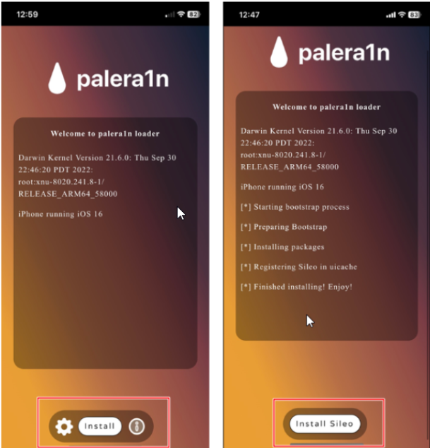 Palera1n virtual