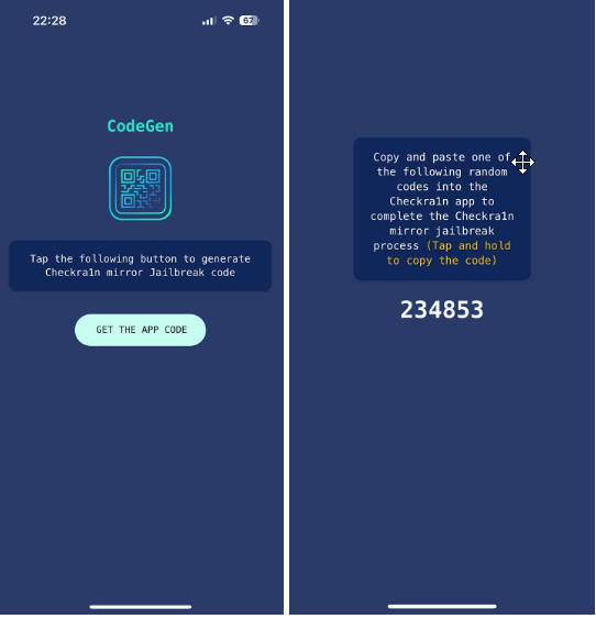code gen app