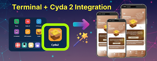 aIOS - Terminal + Cydia 2