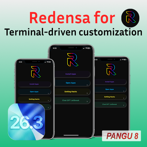 Redensa for iOS 26.3