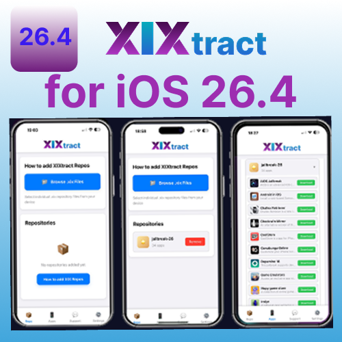 Xixtract for iOS 26.4