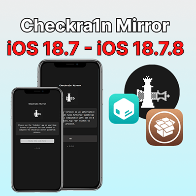 Checkra1n mirror for iOS 18.7-iOS 18.7.8