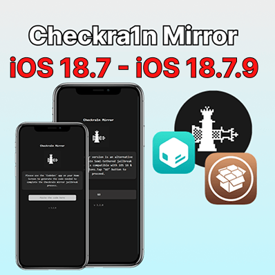 Checkra1n mirror for iOS 18.7-iOS 18.7.9