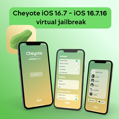 Cheyote for iOS 16.7- iOS 16.7.16