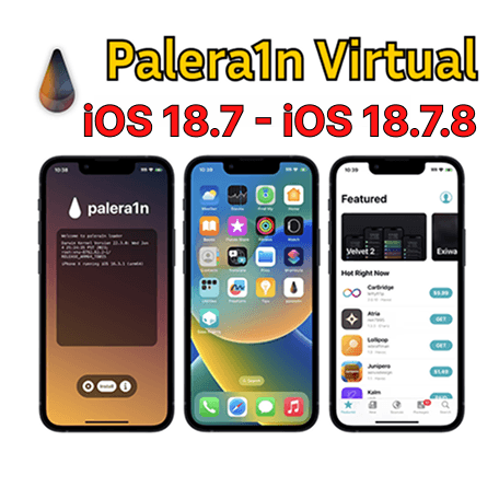 Palera1n for iOS 18.7-iOS 18.7.8