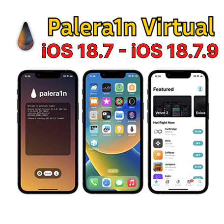 Palera1n virtual for iOS 18.7-iOS 18.7.9