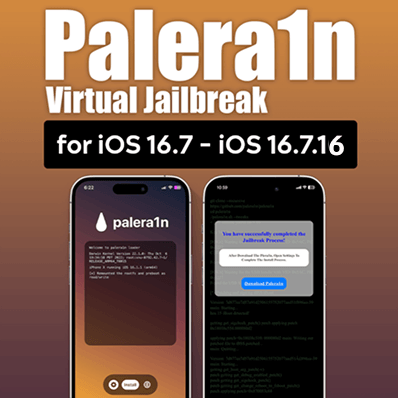 Palera1n virtual for iOS 16.7- iOS 16.7.16