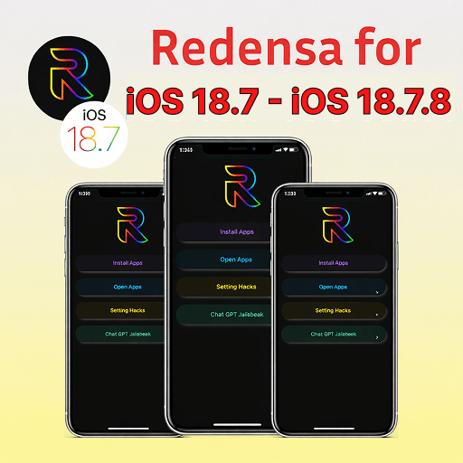 Redensa for iOS 18.7- iOS 18.7.8