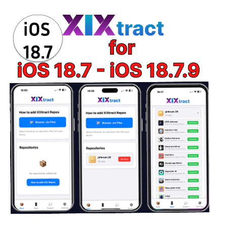 Xixtract for iOS 18.7 - iOS 18.7.9