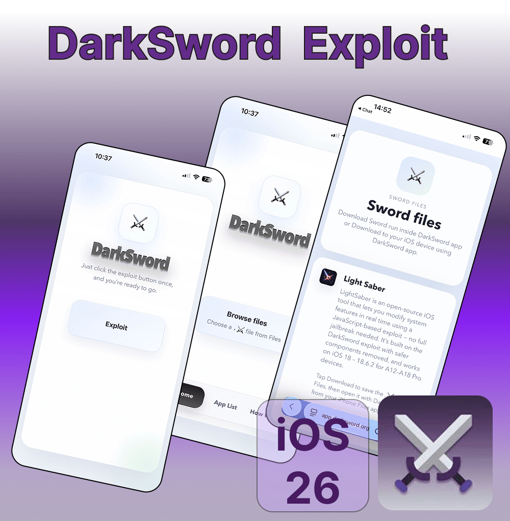 Daekksword for IOS 26
