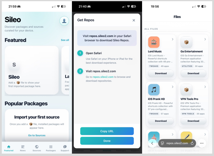 sileo app manager